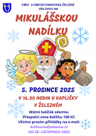 Mikulášská nadílka u kapličky